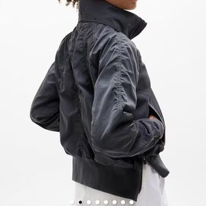 Athleta Olive Green Jetset Bomber Jacket XXS